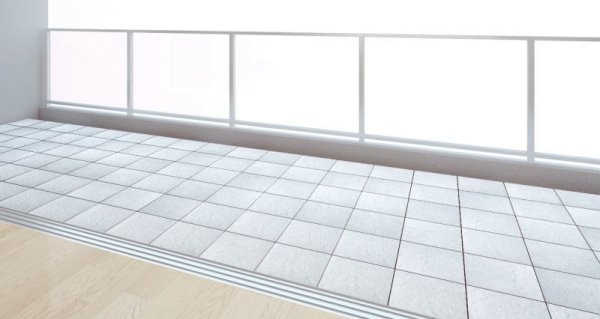 画像2: 岩石調タイル BS30011 300角【10枚/1箱】 (2)