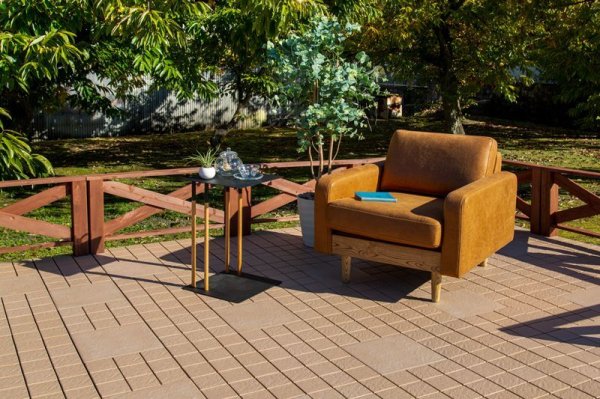 画像2: 岩石調タイル BS10025+BS30025 300角【10枚/1箱】 (2)