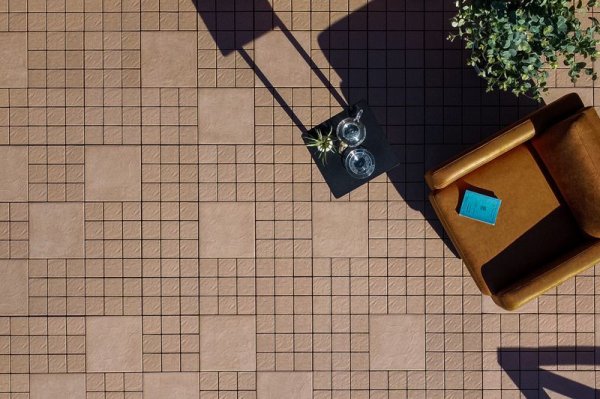 画像3: 岩石調タイル BS10025+BS30025 300角【10枚/1箱】 (3)